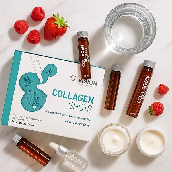 Collagen Shots &mdash; kolagen do picia na sk&oacute;rę, włosy i paznokcie Collagen Shots foto