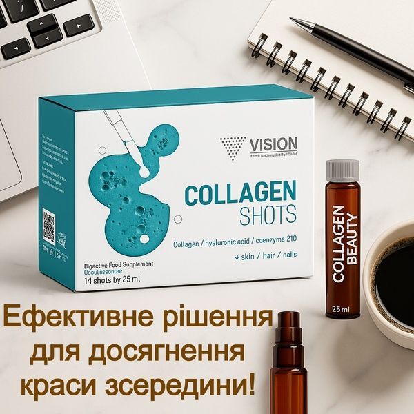 Collagen Shots &mdash; kolagen do picia na sk&oacute;rę, włosy i paznokcie Collagen Shots foto