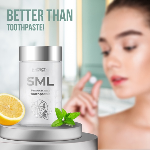 SML — healthy smile without toothpaste!