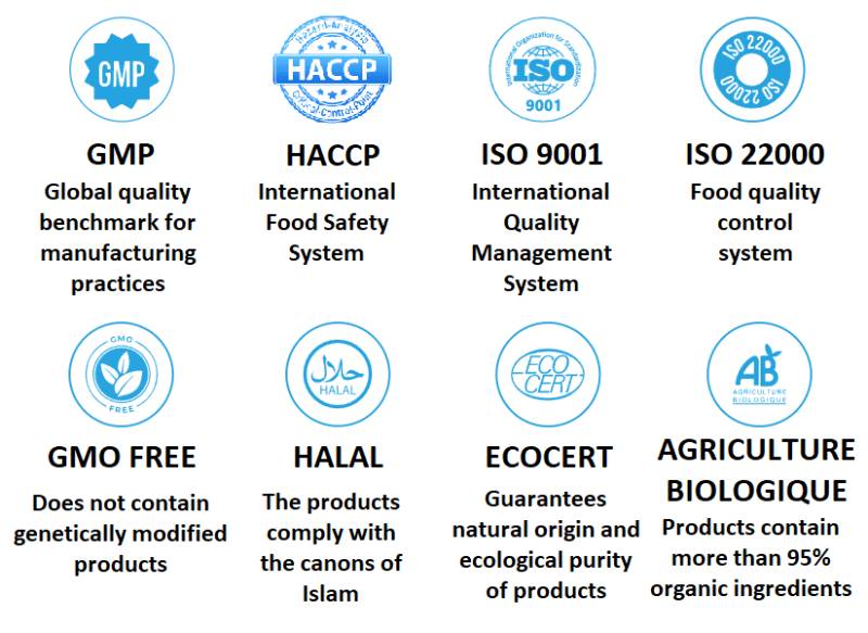 Certificates PROJECT V VISION